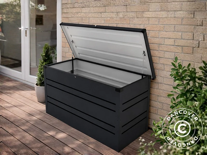 Hyndeboks til haven 548 L, 0,68x1,36x0,73m, ProShed®, Antracit - Image 2