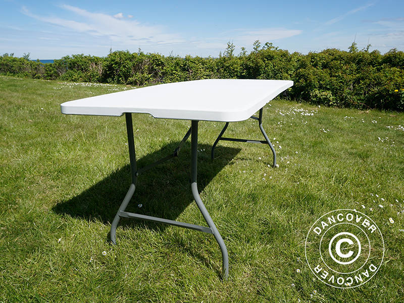 Klapbord 180x74x74cm, Lysegrå (1 stk.) - Image 11