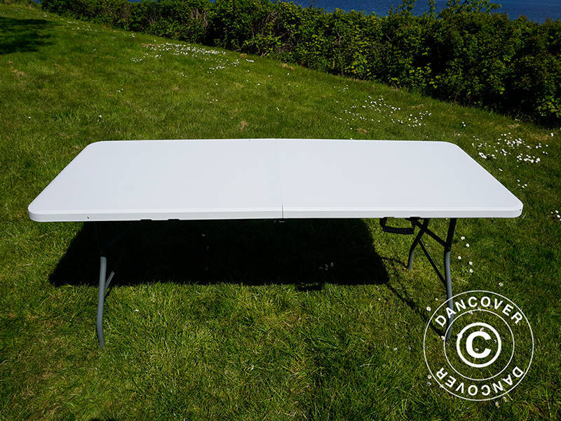 Klapbord 180x74x74cm, Lysegrå (1 stk.) - Image 17