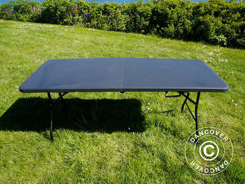 Klapbord 180x74x74cm, Sort (1 stk.) - Image 11