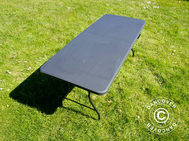 Klapbord 180x74x74cm, Sort (1 stk.) - Image 13