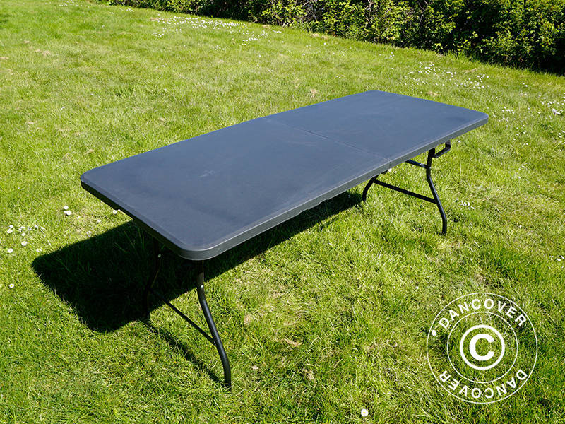 Klapbord 180x74x74cm, Sort (1 stk.) - Image 18