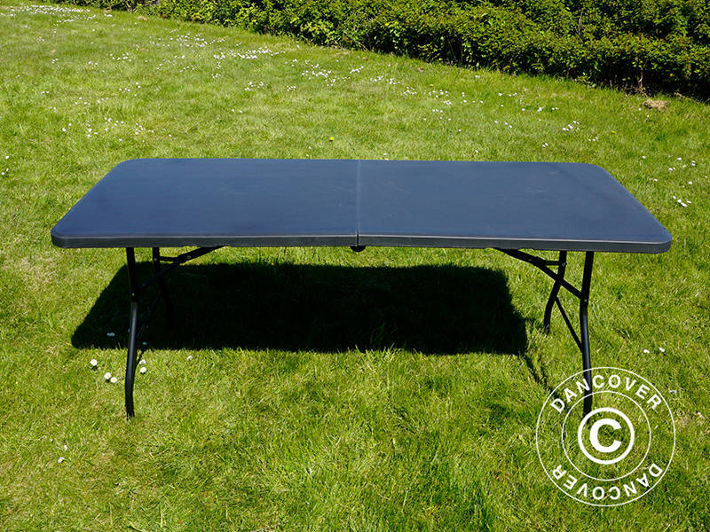 Klapbord 180x74x74cm, Sort (1 stk.) - Image 20