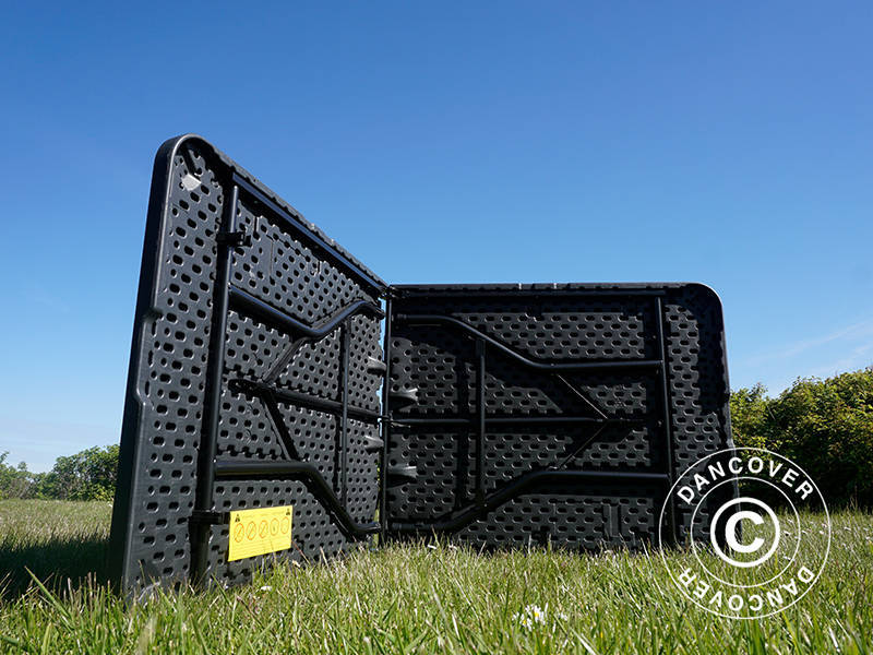 Klapbord 180x74x74cm, Sort (10 stk.) - Image 7