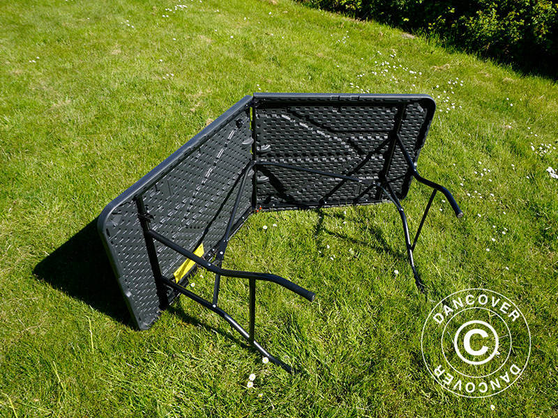 Klapbord 180x74x74cm, Sort (10 stk.) - Image 9