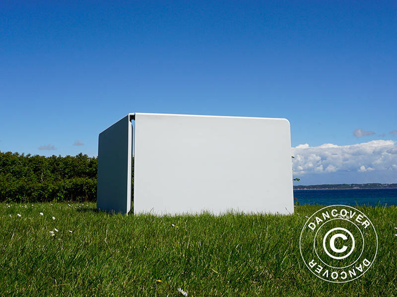 Klapbord 240x76x74cm, Lysegrå (1 stk.) - Image 32