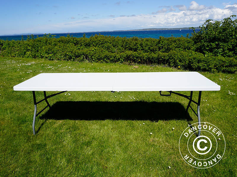 Klapbord 240x76x74cm, Lysegrå (10 stk.) - Image 11