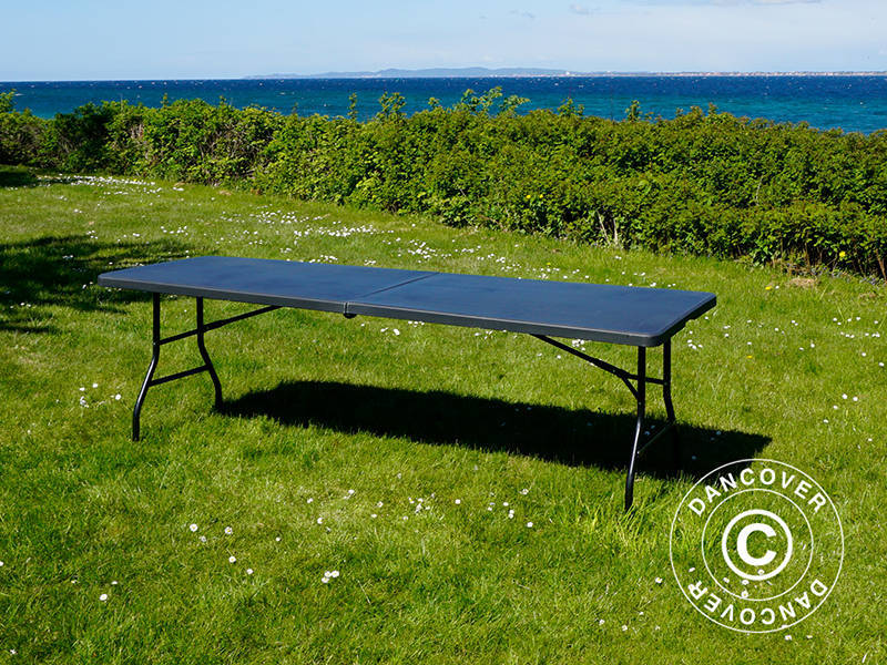 Klapbord 240x76x74cm, Sort (1 stk.) - Image 23
