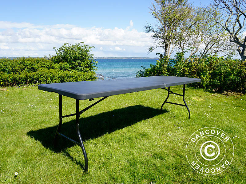 Klapbord 240x76x74cm, Sort (25 stk.) - Image 4