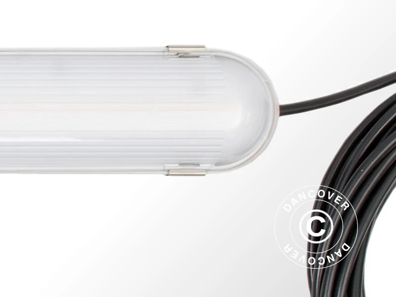 LED armatur m/3 forbundne armaturer, Hvid - Image 3