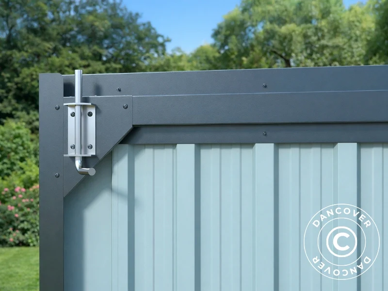 Metalgarage 3x6,02x2,32m, 18.06m², ProShed®, Antracit - Image 5