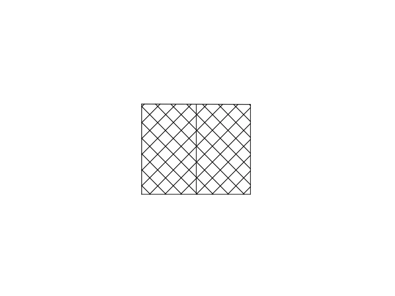 Myggenet-gardin til Pavillon Osiris 3,5x3,5m, 4 stk., Brun - Image 2