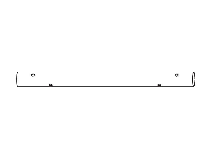 Nederste del af ben, Ø50x1600mm