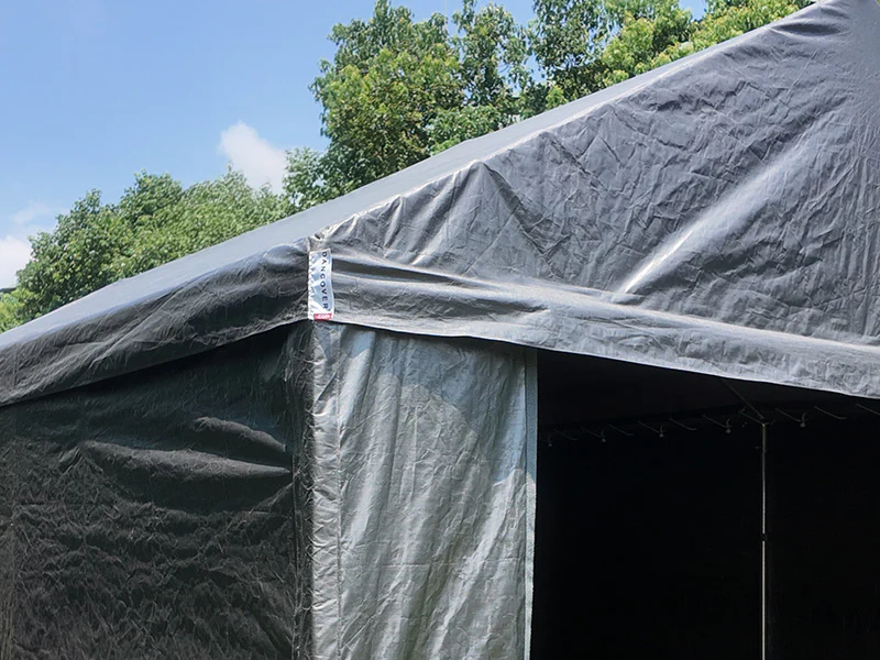 Opbevaringstelt Basic, 3x6m, PE 300, Grå - Image 7