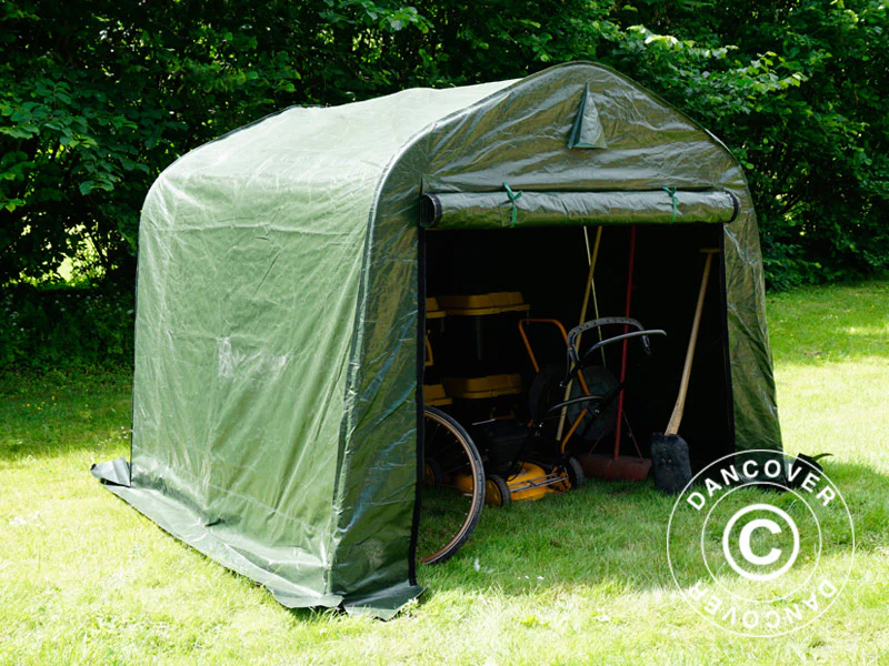 Opbevaringstelt PRO 2,4x2,4x2m PE, Grøn - Image 10