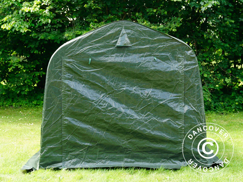 Opbevaringstelt PRO 2,4x2,4x2m PE, Grøn - Image 11
