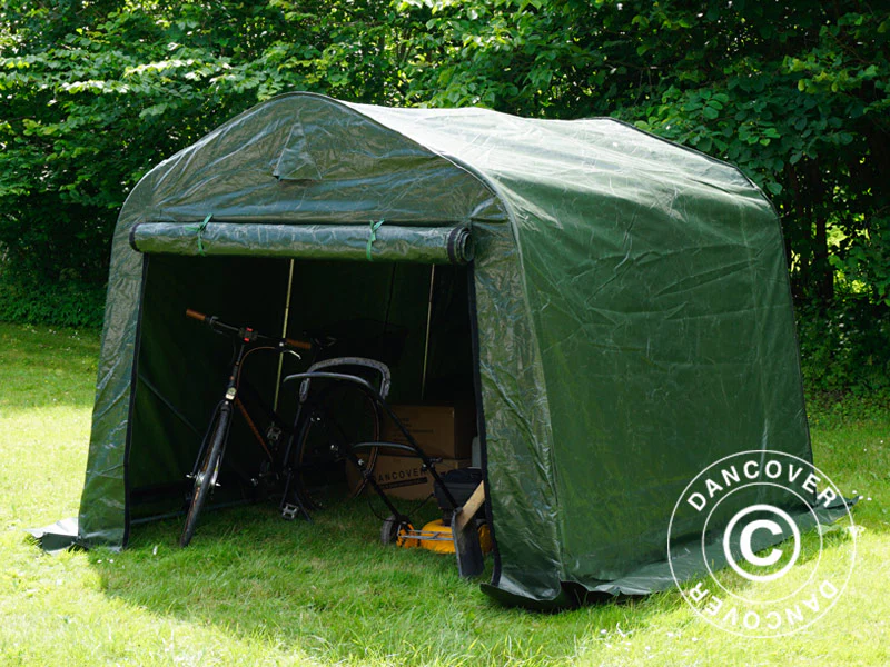 Opbevaringstelt PRO 2,4x2,4x2m PE, Grøn - Image 3