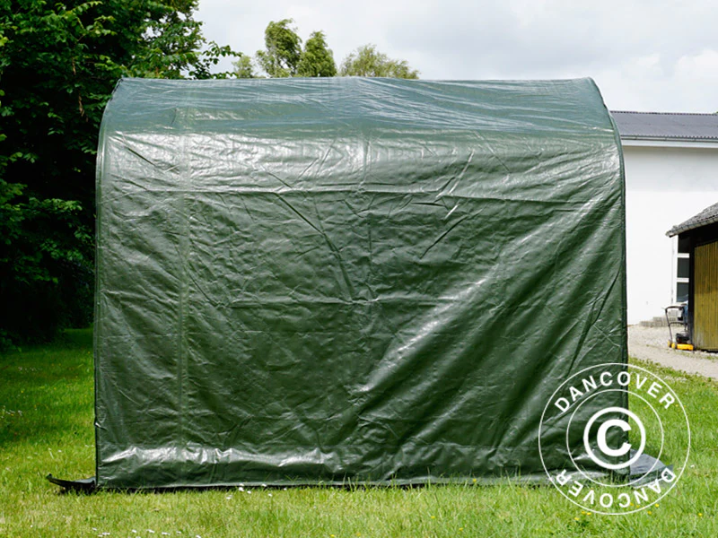 Opbevaringstelt PRO 2,4x2,4x2m PE, Grøn - Image 4