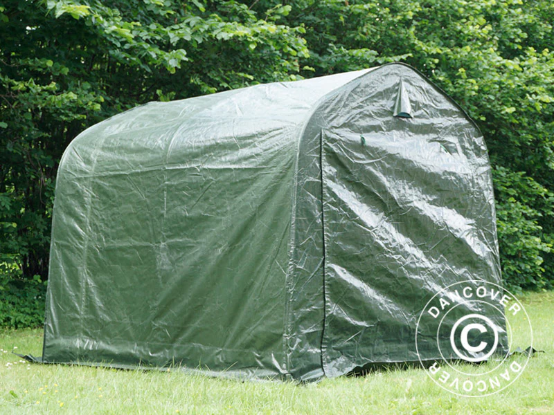 Opbevaringstelt PRO 2,4x2,4x2m PE, Grøn - Image 5