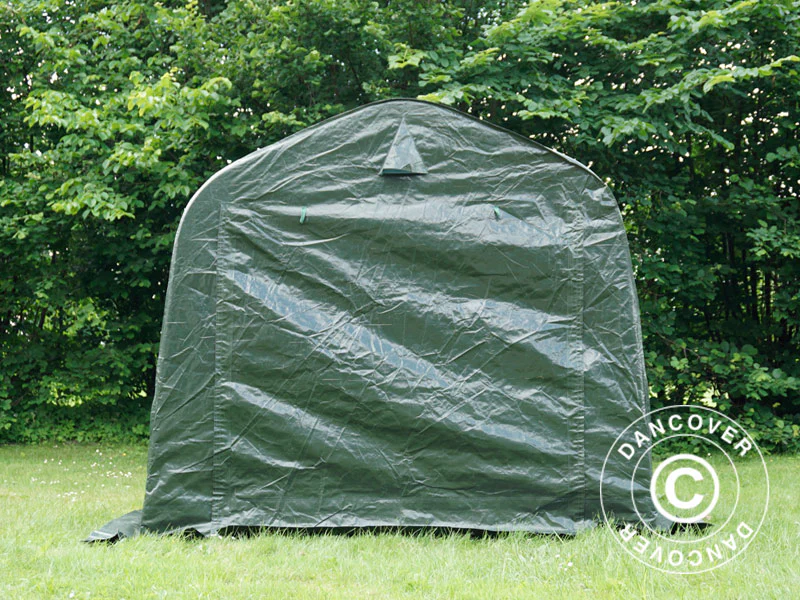 Opbevaringstelt PRO 2,4x2,4x2m PE, Grøn - Image 7