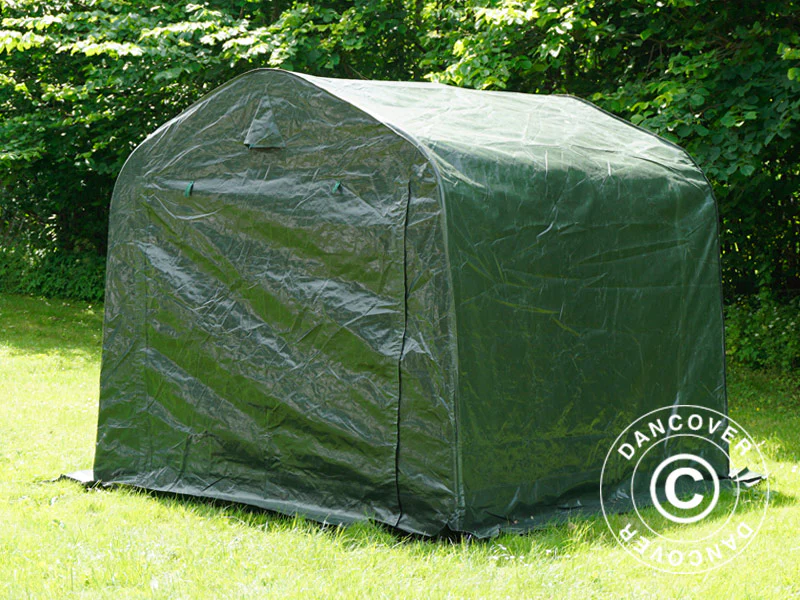 Opbevaringstelt PRO 2,4x2,4x2m PE, Grøn - Image 8