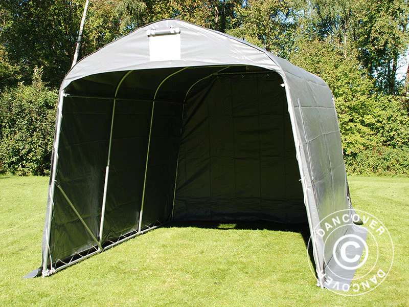 Opbevaringstelt PRO 2,4x3,6x2,34m PVC, Grå - Image 10