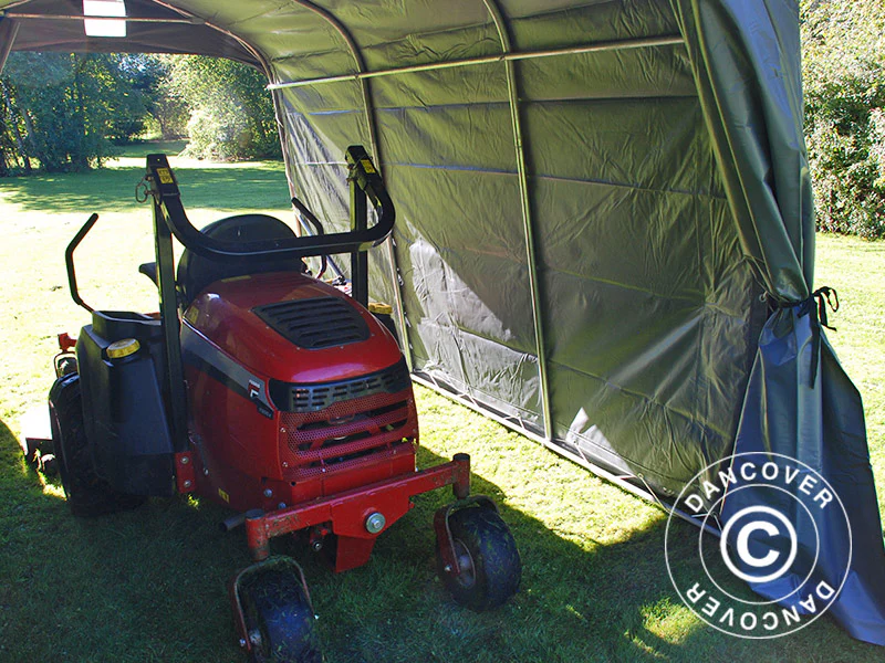 Opbevaringstelt PRO 2,4x3,6x2,34m PVC, Grå - Image 16