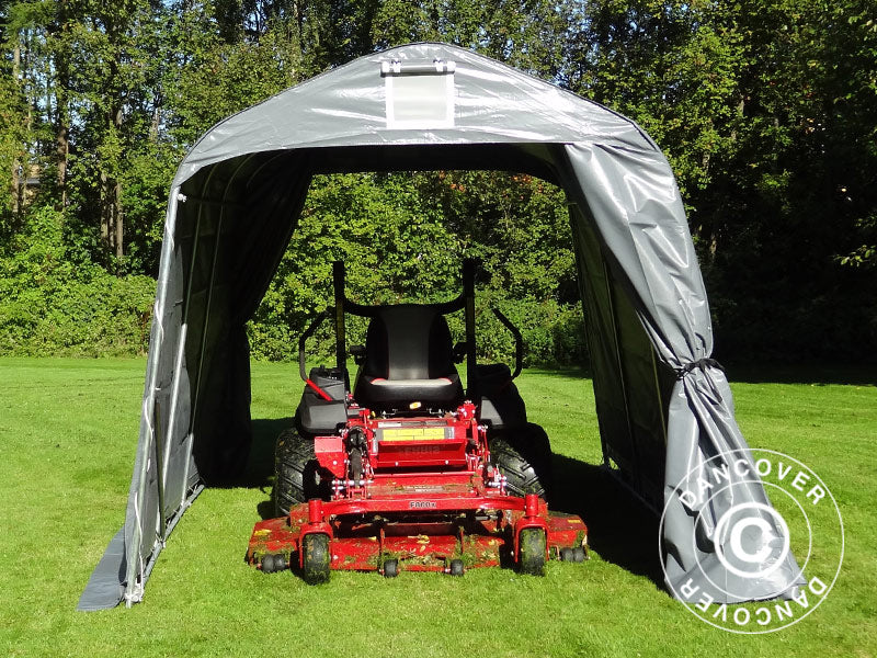 Opbevaringstelt PRO 2,4x3,6x2,34m PVC, Grå - Image 17
