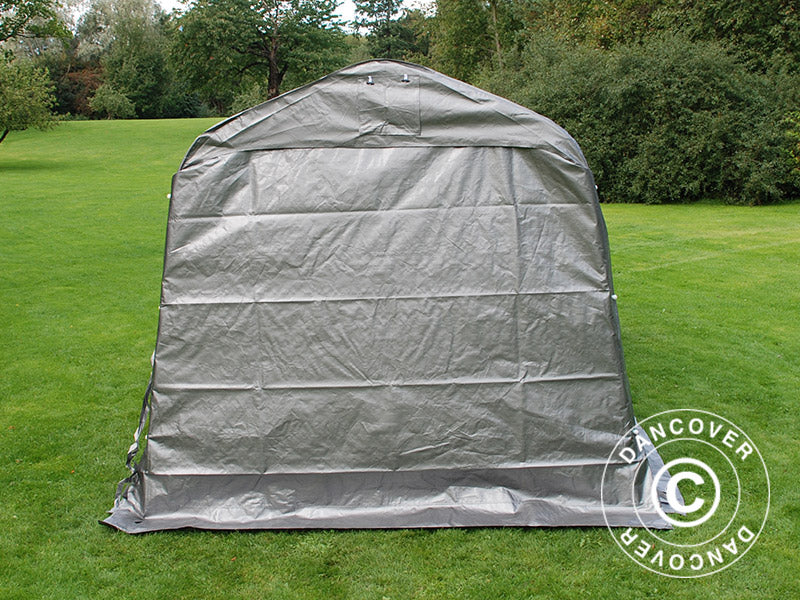 Opbevaringstelt PRO 2,4x6x2,34m PE, Grå - Image 13