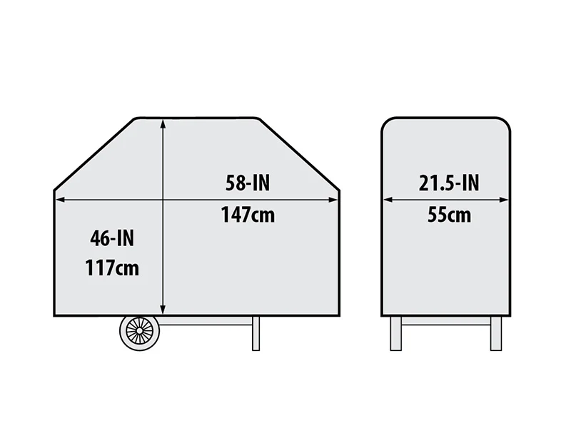 Overtræk Premium til Broil King® Gasgrill Crown™ 420, Sort - Image 6