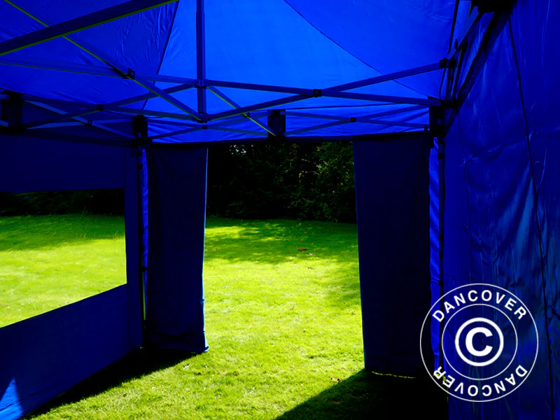 Foldetelt FleXtents PRO Steel 3x4,5m, Blå, inkl. 4 sider - Image 11