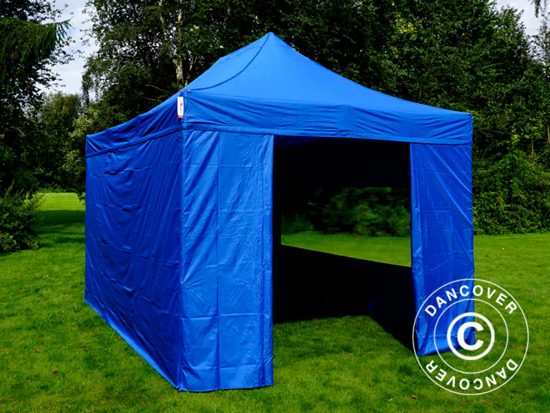 Foldetelt FleXtents PRO Steel 3x4,5m, Blå, inkl. 4 sider - Image 6