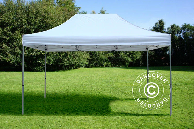 Foldetelt FleXtents PRO Steel 3x4,5m, Hvid, inkl. 4 sider - Image 4