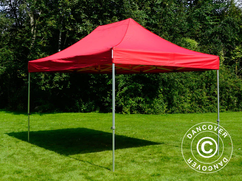 Foldetelt FleXtents PRO Steel 3x4,5m, Rød - Image 3