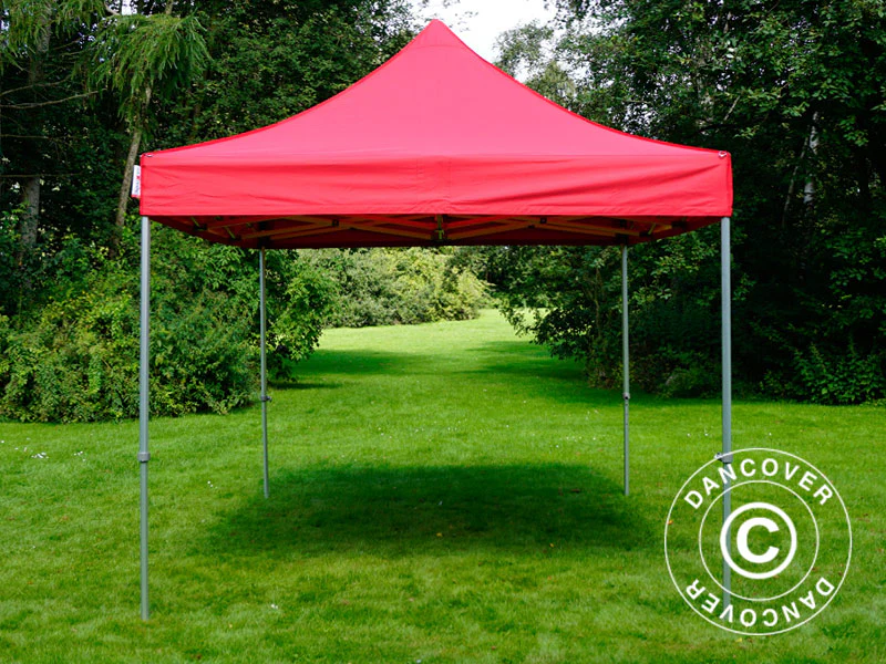 Foldetelt FleXtents PRO Steel 3x4,5m, Rød - Image 4