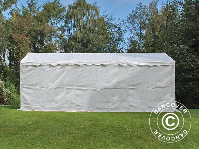Opbevaringstelt Basic 2-i-1, 3x6m PE 700, Hvid - Image 3