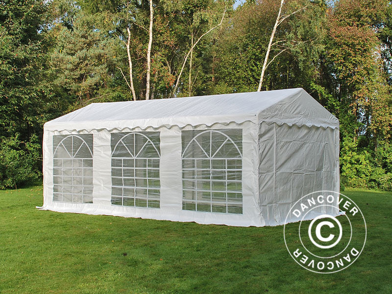 Opbevaringstelt Basic 2-i-1, 3x6m PE 700, Hvid - Image 7