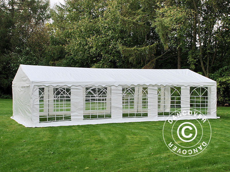 Opbevaringstelt Basic 2-i-1, 4x10m PE 700, Hvid - Image 7