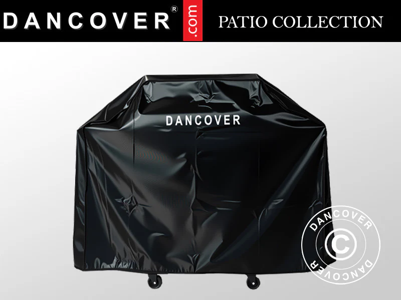 Overtræk til Dancover gasgrill, 53x123x112cm, Sort