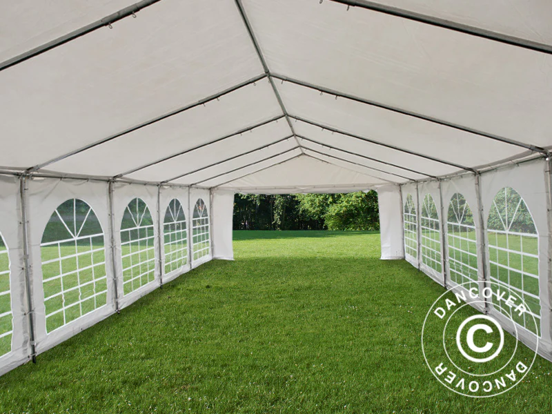 Partytelt Exclusive 5x12m PVC 900, Hvid - Image 10