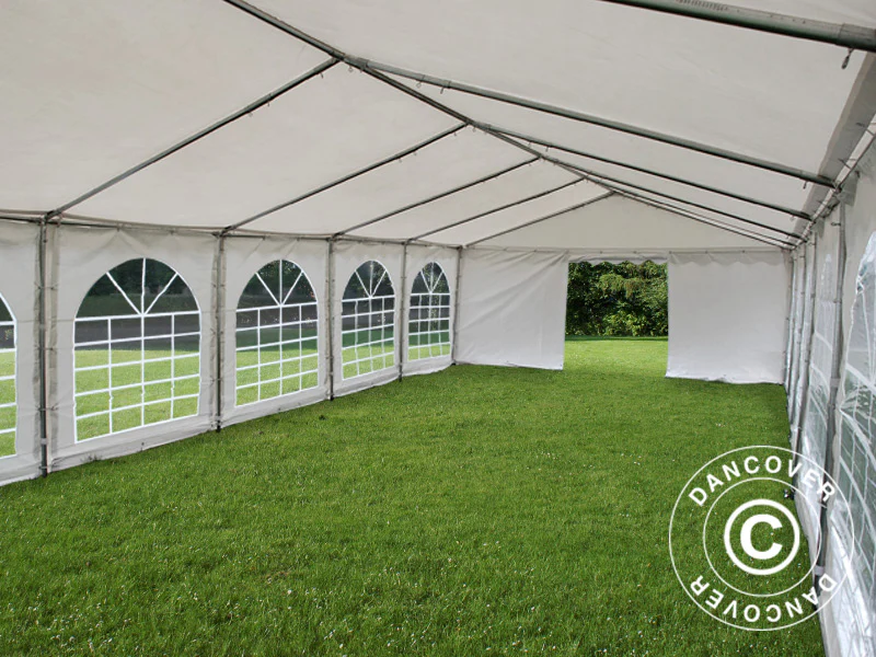 Partytelt Exclusive 5x12m PVC 900, Hvid - Image 11