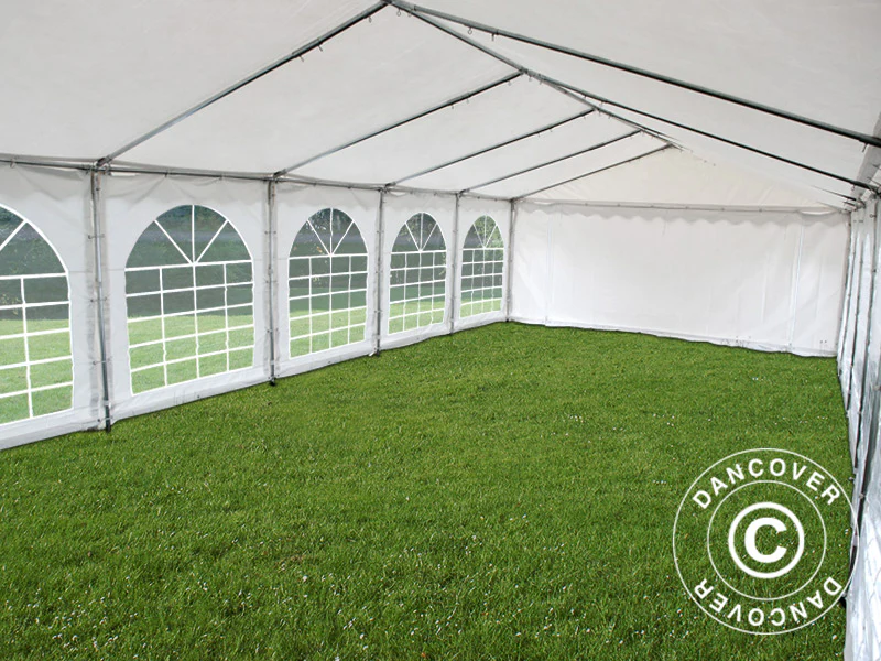 Partytelt Exclusive 5x12m PVC 900, Hvid - Image 12