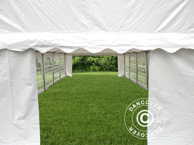 Partytelt Exclusive 5x12m PVC 900, Hvid - Image 15