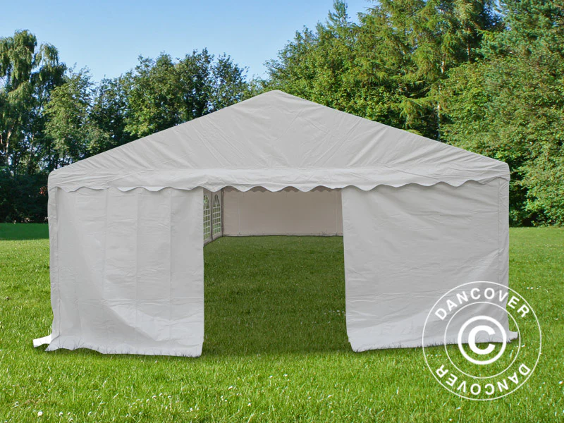 Partytelt Exclusive 5x12m PVC 900, Hvid - Image 5