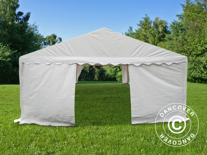 Partytelt Exclusive 5x12m PVC 900, Hvid - Image 6
