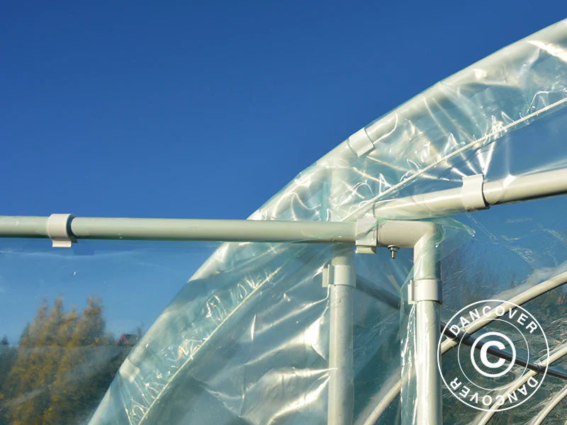 Polytunnel Drivhus 130, 3x4x2,1m, 12m², Transparent - Image 6