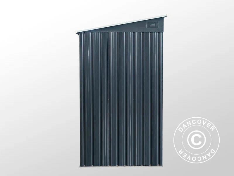 Redskabsskur med ovenlys 1,95x1,21x1,96m, 2,35m², ProShed®, Antracit/Hvid - Image 9