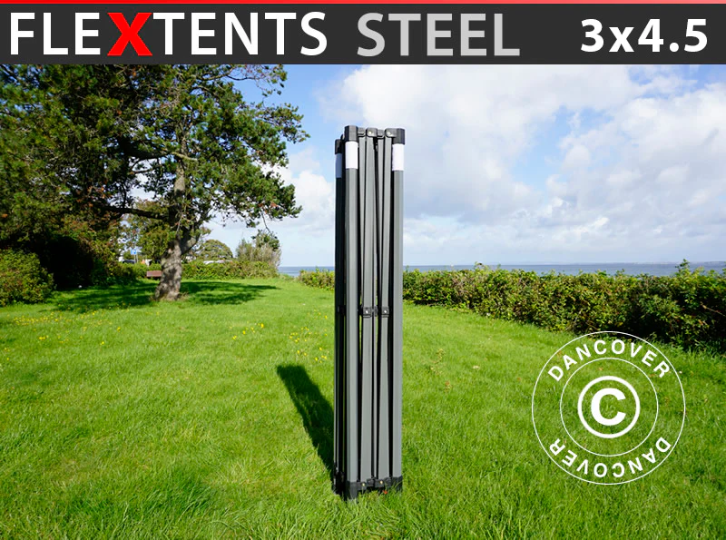 Stålstel til foldetelt FleXtents Steel 3x4,5m, 40mm