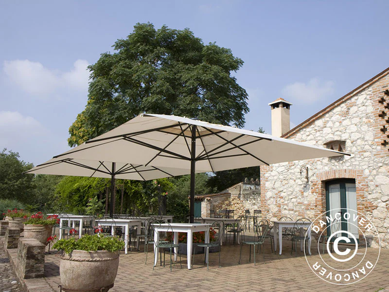 Parasol Capri, 5x5m, Natur - Image 2