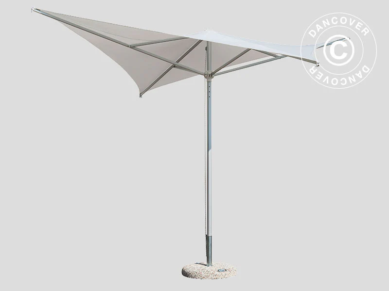 Parasol Vela, 2x2m, Grå taupe - Image 4